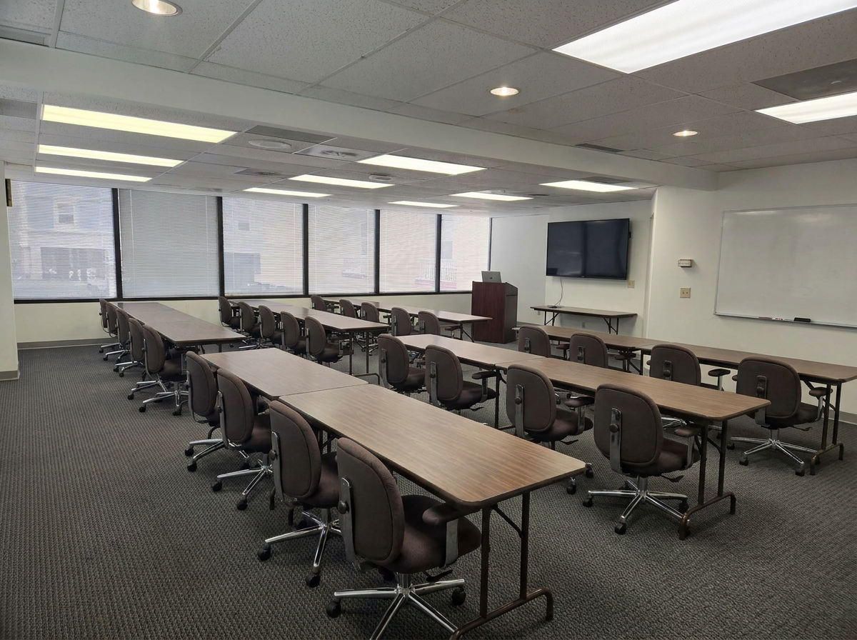 Large conference room from front